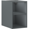 Mexen Box-A отворен шкаф с рафт 30 см, мат графит - 91AX2-0300-470-0-66