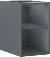 Mexen Box-A отворен шкаф с рафт 30 см, мат графит - 91AX2-0300-470-0-66