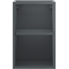 Mexen Box-A отворен шкаф с рафт 30 см, графит мат - 91AX2-0300-470-0-66
