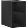 Mexen Box-A отворен шкаф с рафт 30 см, черен мат - 91AX2-0300-470-0-71