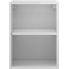 Mexen Box-A отворен шкаф с рафт 35 см, бял гланц - 91AX2-0350-470-0-00