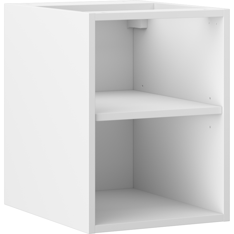 Mexen Box-A открит шкаф с рафт 35 см, бял мат - 91AX2-0350-470-0-01