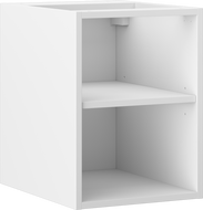 Mexen Box-A открит шкаф с рафт 35 см, бял мат - 91AX2-0350-470-0-01