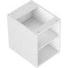 Mexen Box-A открит шкаф с рафт 35 см, бял мат - 91AX2-0350-470-0-01