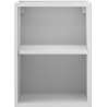 Mexen Box-A открит шкаф с рафт 35 см, бял мат - 91AX2-0350-470-0-01
