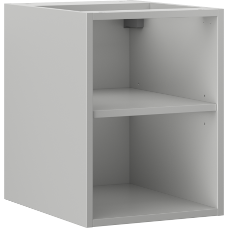 Mexen Box-A отворен шкаф с рафт 35 см, сив мат - 91AX2-0350-470-0-62
