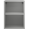 Mexen Box-A отворен шкаф с рафт 35 см, сив мат - 91AX2-0350-470-0-62