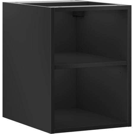 Mexen Box-A отворен шкаф с рафт 35 см, черен мат - 91AX2-0350-470-0-71