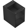 Mexen Box-A отворен шкаф с рафт 35 см, черен мат - 91AX2-0350-470-0-71