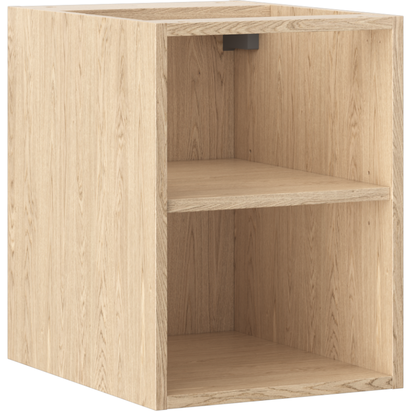 Mexen Box-A отворен шкаф с рафт 35 см, дъб - 91AX2-0350-470-0-81