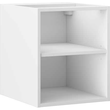 Mexen Box-A отворен шкаф с рафт 40 см, бял мат - 91AX2-0400-470-0-01