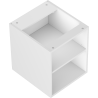 Mexen Box-A отворен шкаф с рафт 40 см, бял мат - 91AX2-0400-470-0-01