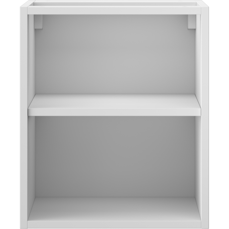 Mexen Box-A отворен шкаф с рафт 40 см, бял мат - 91AX2-0400-470-0-01