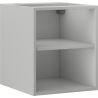 Mexen Box-A отворен шкаф с рафт 40 см, сив мат - 91AX2-0400-470-0-62