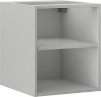 Mexen Box-A отворен шкаф с рафт 40 см, сив мат - 91AX2-0400-470-0-62