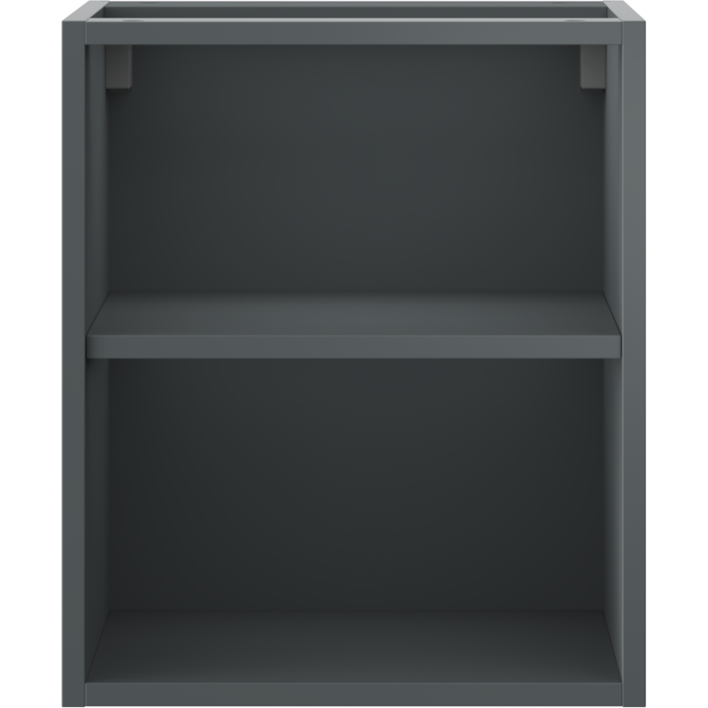 Mexen Box-A Отворен шкаф с рафт 40 см, графит мат - 91AX2-0400-470-0-66