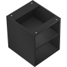 Mexen Box-A отворен шкаф с рафт 40см, черен мат - 91AX2-0400-470-0-71