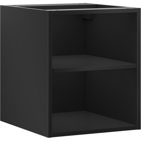 Mexen Box-A отворен шкаф с рафт 40см, черен мат - 91AX2-0400-470-0-71
