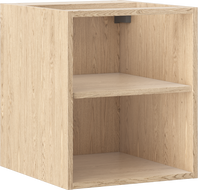 Mexen Box-A отворен шкаф с рафт 40 см, дъб - 91AX2-0400-470-0-81