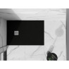 Mexen Stone+ правоъгълно композитно душово корито 100 x 90 см, черно - 44709010