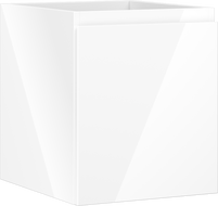 Mexen Orio шкаф за баня за мивка 40 см, 1 чекмедже, бял гланц - 91A10-04047-1-BF00