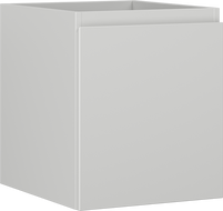 Mexen Orio шкаф за баня за умивалник 40 см, 1 чекмедже, сив мат - 91A10-04047-1-BF62