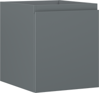 Mexen Orio шкаф за баня под умивалник 40 см, 1 чекмедже, графит мат - 91A10-04047-1-BF66