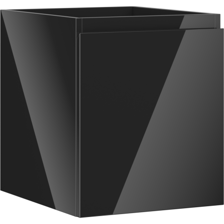 Mexen Orio шкаф за баня под мивка 40 см, 1 чекмедже, черен гланц - 91A10-04047-1-BF70