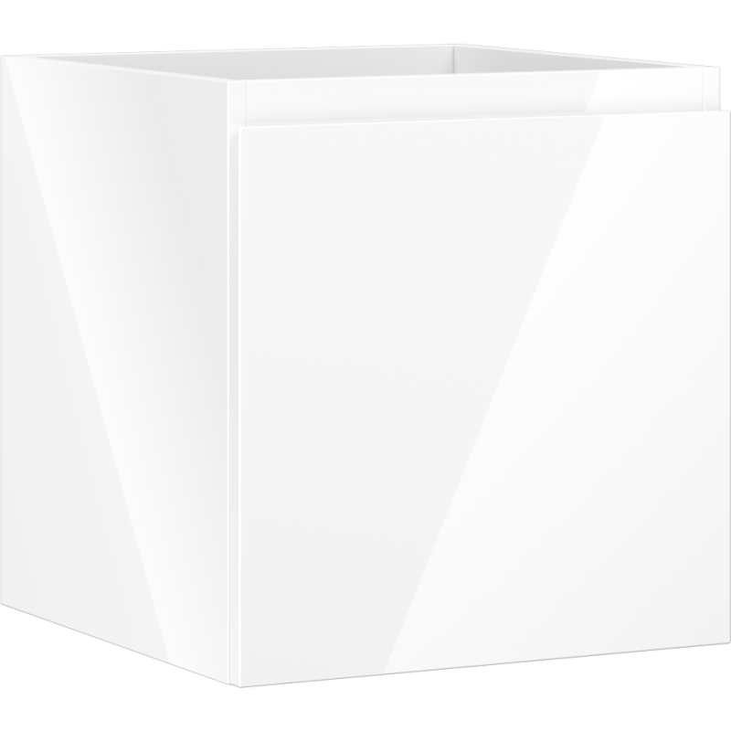 Mexen Orio шкаф за баня под мивка 45 см, 1 чекмедже, бял гланц - 91A10-04547-1-BF00