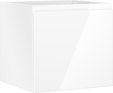 Mexen Orio шкаф за баня под мивка 50 см, 1 чекмедже, бял гланц - 91A10-05047-1-BF00