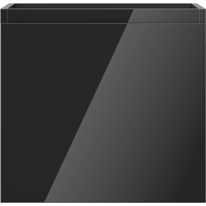 Mexen Orio шкафче за баня под мивка 50 см, 1 чекмедже, черен гланц - 91A10-05047-1-BF70