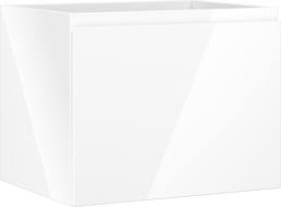 Mexen Orio баня шкаф под мивка 60 см, 1 чекмедже, бял гланц - 91A10-06047-1-BF00