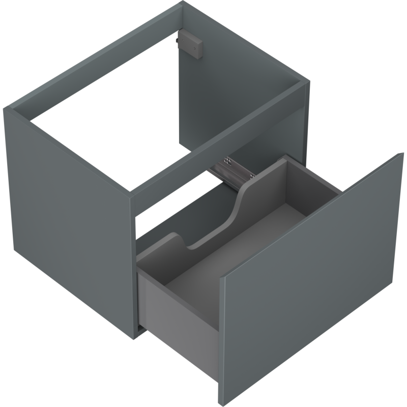 Mexen Orio шкаф за баня под мивка 60 см, 1 чекмедже, графит мат - 91A10-06047-1-BF66