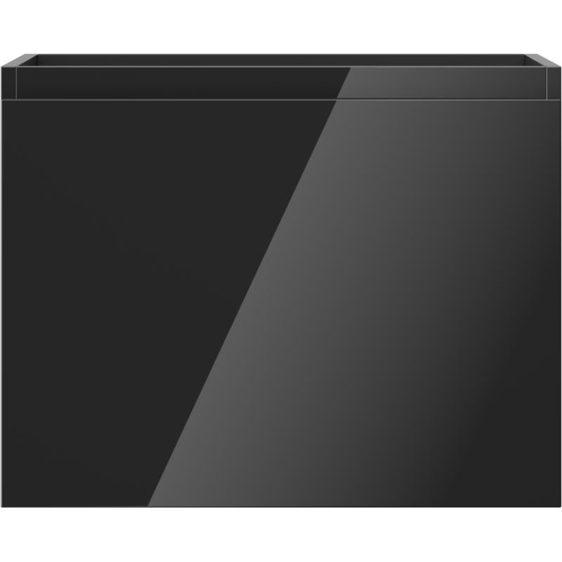 Mexen Orio шкаф за баня под умивалник 60 см, 1 чекмедже, черен гланц - 91A10-06047-1-BF70