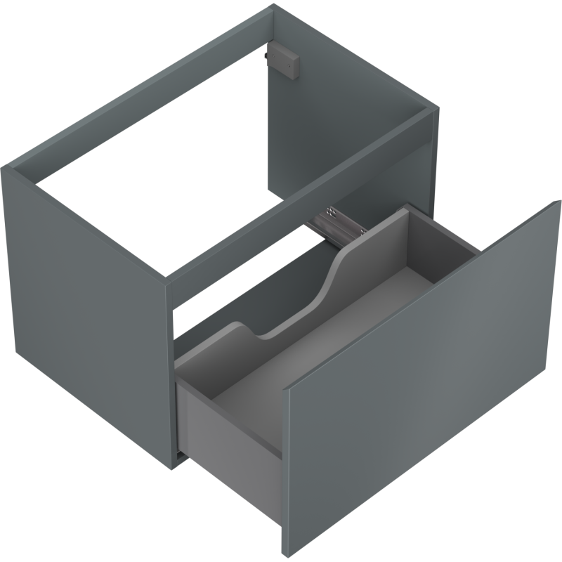 Mexen Orio шкаф за баня под мивка 70 см, 1 чекмедже, мат графит - 91A10-07047-1-BF66