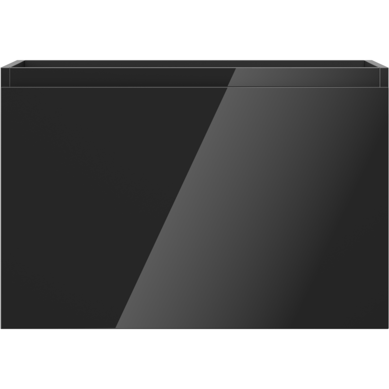 Mexen Orio шкаф за баня под мивка 70 см, 1 чекмедже, черен гланц - 91A10-07047-1-BF70