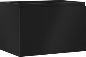 Mexen Orio шкаф за баня под мивка 70 см, 1 чекмедже, черен мат - 91A10-07047-1-BF71