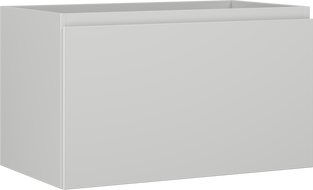 Mexen Orio шкафче за баня под мивка 80 см, 1 чекмедже, сив мат - 91A10-08047-1-BF62