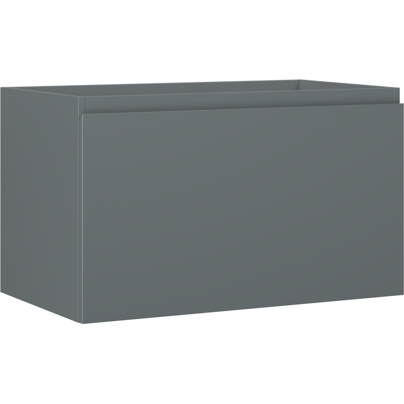 Mexen Orio шкаф за баня за умивалник 80 см, 1 чекмедже, мат графит - 91A10-08047-1-BF66