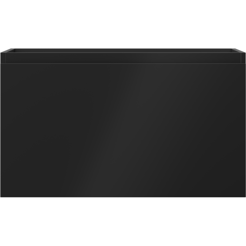 Mexen Orio шкаф за баня подумивалник 80 см, 1 чекмедже, черен мат - 91A10-08047-1-BF71