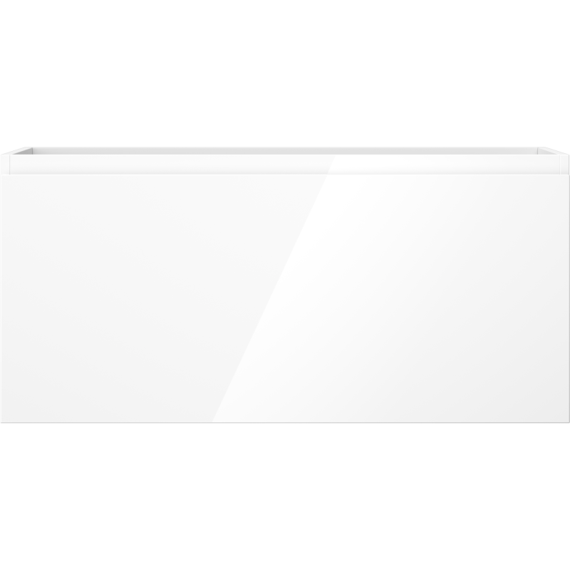 Mexen Orio шкаф за баня под умивалник 100 см, 1 чекмедже, бял гланц - 91A10-10047-1-BF00