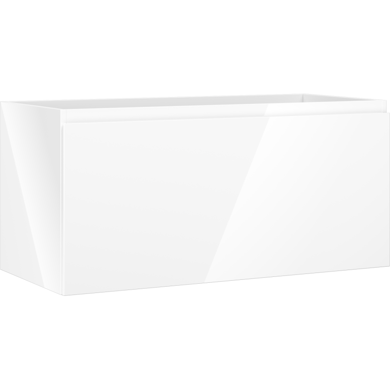 Mexen Orio шкаф за баня под умивалник 100 см, 1 чекмедже, бял гланц - 91A10-10047-1-BF00