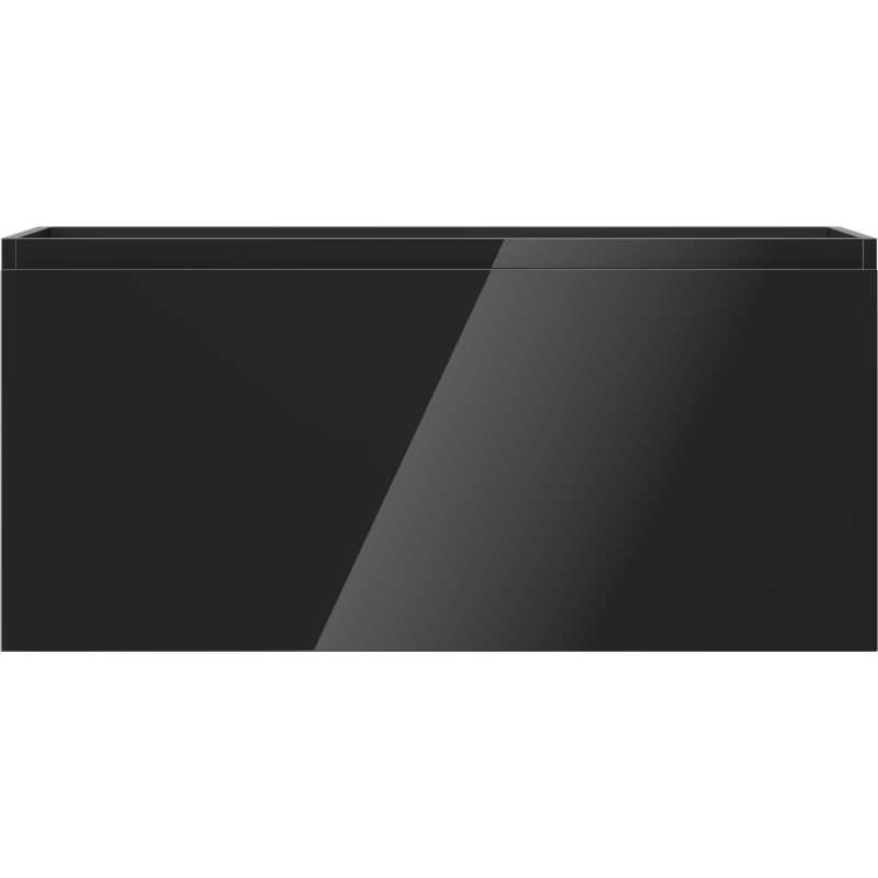 Mexen Orio баня шкаф под мивка 100 см, 1 чекмедже, черен гланц - 91A10-10047-1-BF70