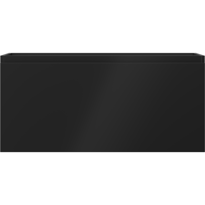 Mexen Orio шкаф за баня под мивка 100 см, 1 чекмедже, черен мат - 91A10-10047-1-BF71