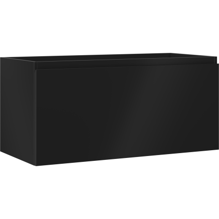 Mexen Orio шкаф за баня под мивка 100 см, 1 чекмедже, черен мат - 91A10-10047-1-BF71