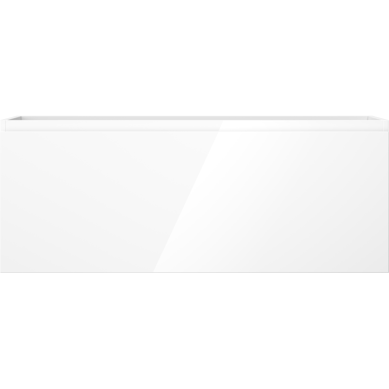 Mexen Orio шкаф за баня под мивка 120 см, 1 чекмедже, бял гланц - 91A10-12047-1-BF00