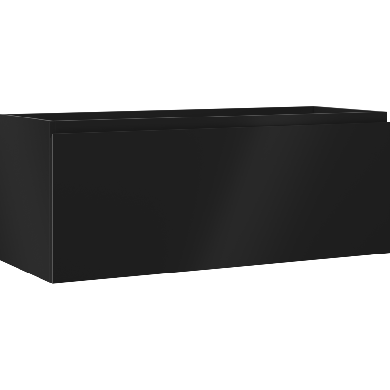 Mexen Orio шкафче за баня за мивка 120 см, 1 чекмедже, черно матово - 91A10-12047-1-BF71