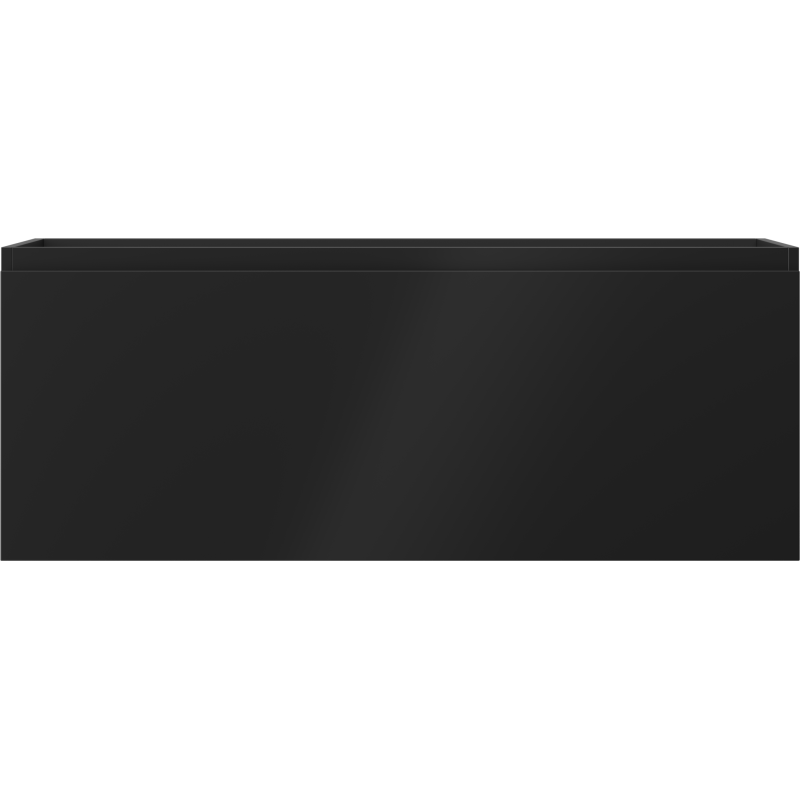 Mexen Orio шкафче за баня за мивка 120 см, 1 чекмедже, черно матово - 91A10-12047-1-BF71