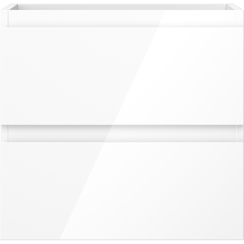 Mexen Orio шкаф за баня под умивалник 50 см, 2 чекмеджета, бял гланц