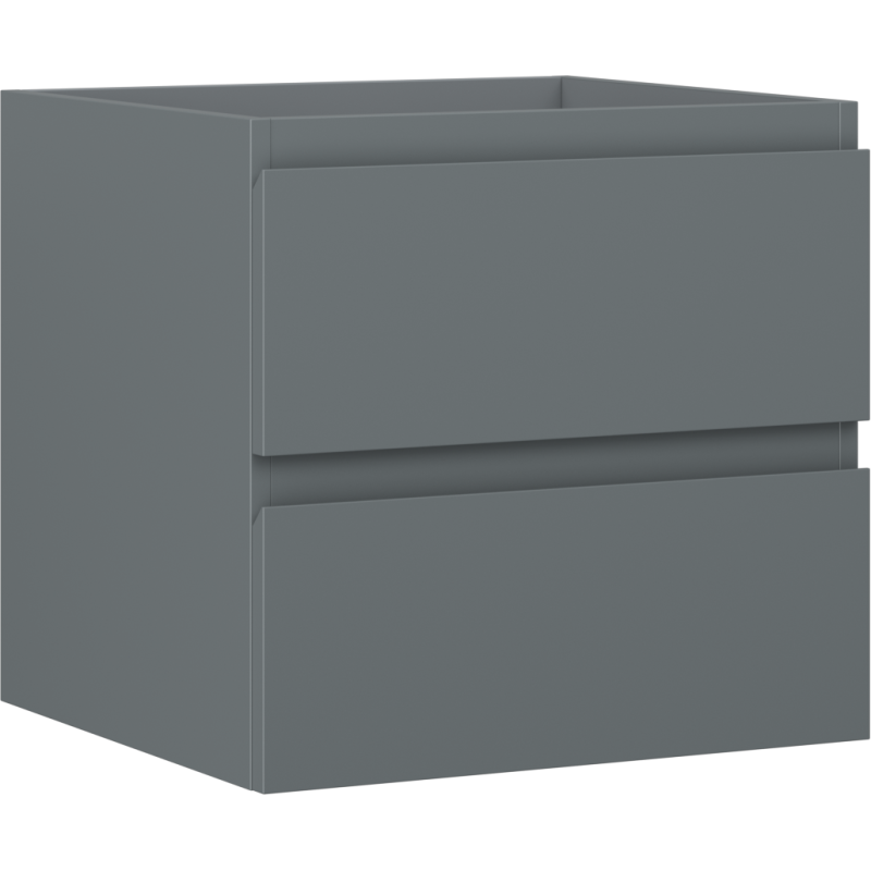 Mexen Orio шкаф за баня под мивка 50 см, 2 чекмеджета, графит мат - 91A10-05047-2-BFF66